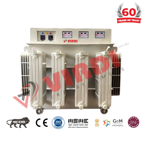400 KVA Oil Cooled Servo Voltage Stabilizer