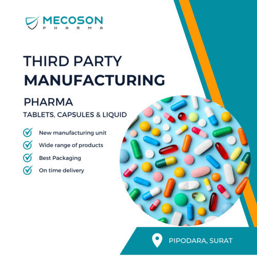 Pharmaceutical Third Party Manufacturing Services By MECOSON PHARMACEUTICALS PRIVATE LIMITED