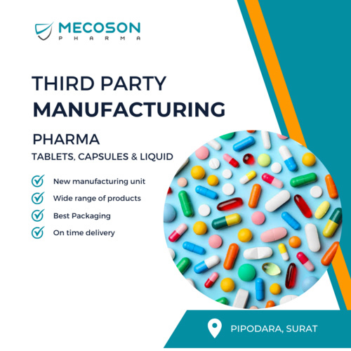 Pharmaceutical Third Party Manufacturing सेवाएं