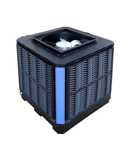 Marut Air Cooler - Pp Cabinet, 1160x1160x940 Mm, Black And Off White | 1.5 Hp, 17000 M3/hr Cooling, Low Noise, Intelligent Control System