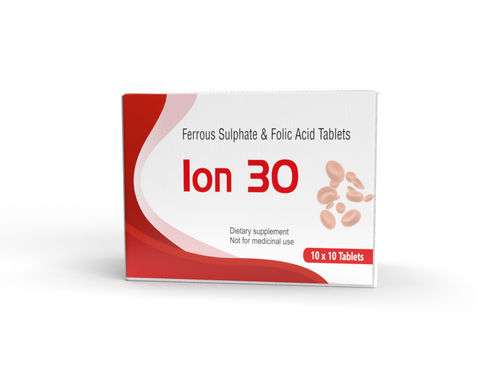 Ferrous Sulphate And Folic Acid Tablet