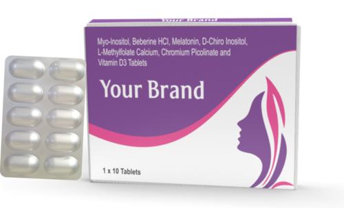 Myo-Inositol with Beberine HCL And Vitamin D3 Tablet