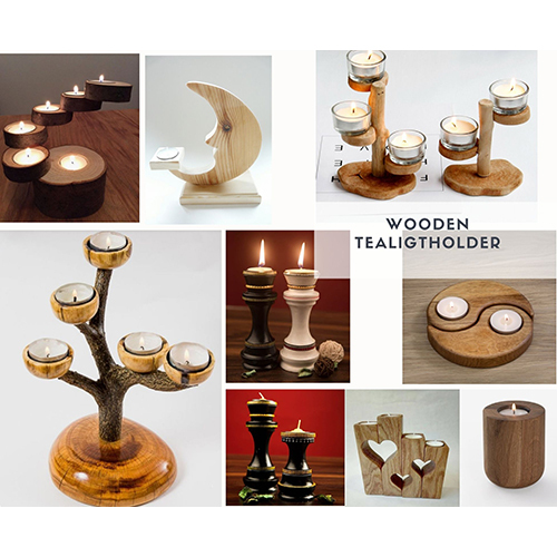 Wooden Tealight Holder