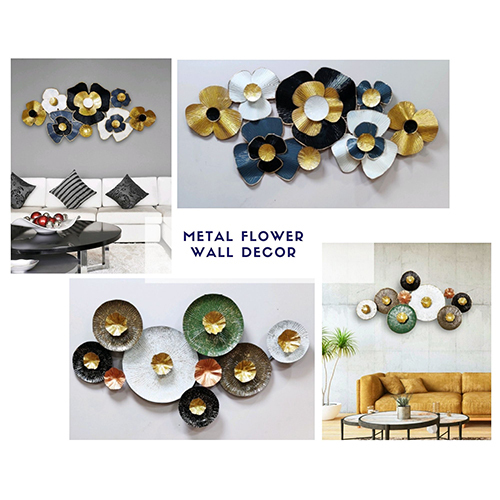 Metal Flower Wall Decor