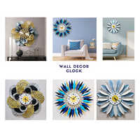 Multicolor Wall Decor Clock