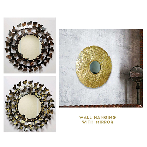 Wall Hanging With Mirror