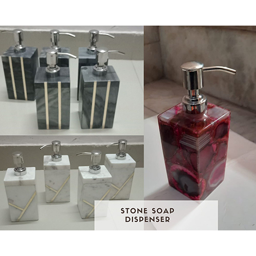 Stone Soap Dispenser