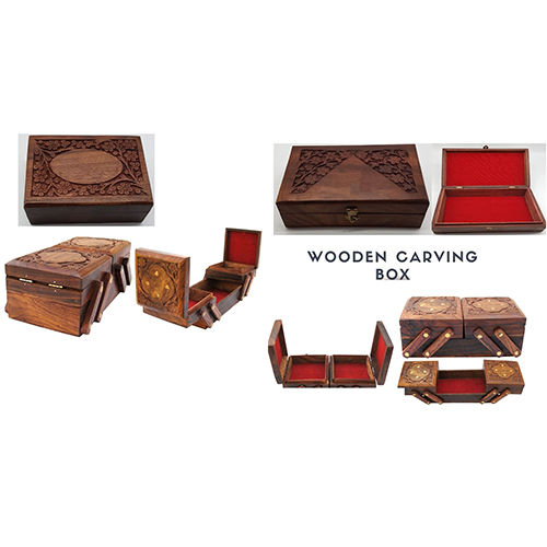 Wooden Carving Box