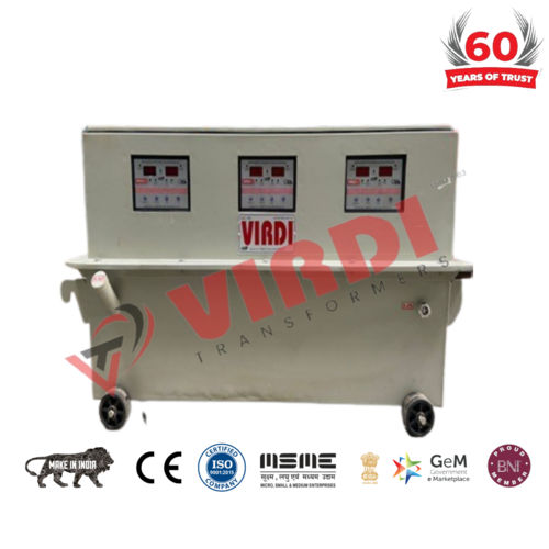 15 KVA Oil Cooled Servo Voltage Stabilizer