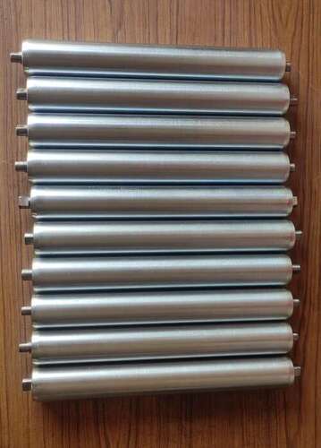 Conveyor Rollers - Color: Clear Zinc Plating