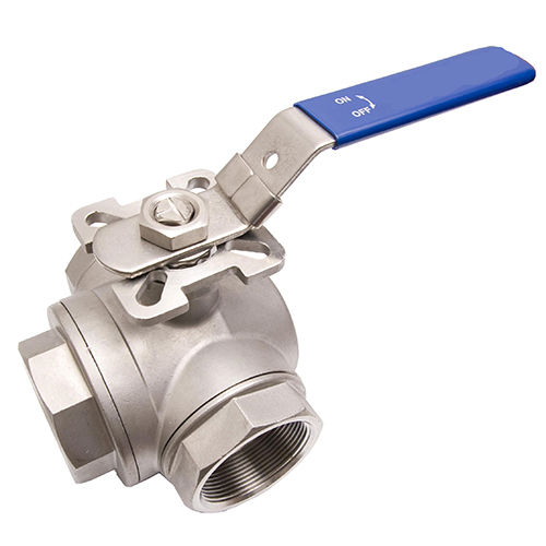 3 Way Ball Valve - Application: Industrial