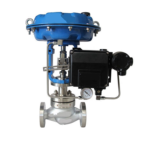 Pneumatic Globe Control Valve - Application: Industrial