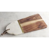 Stone And Wood Inlay Chopping Board