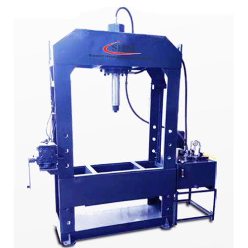 H - Frame Hydraulic Straighning Press Body Material: Steel