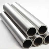 316l Stainless Steel Pipe - Round Shape, Silver Color | Durable Construction Material, Versatile Applications