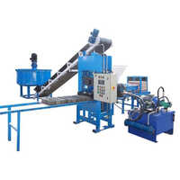 Fly Ash Cement Brick Making Machine - 5000 To 7000 Bricks/shift, 16 Sec Cycle Time, 220-240v Automatic Hydraulic Pressure, Interlock & Paver Brick Production