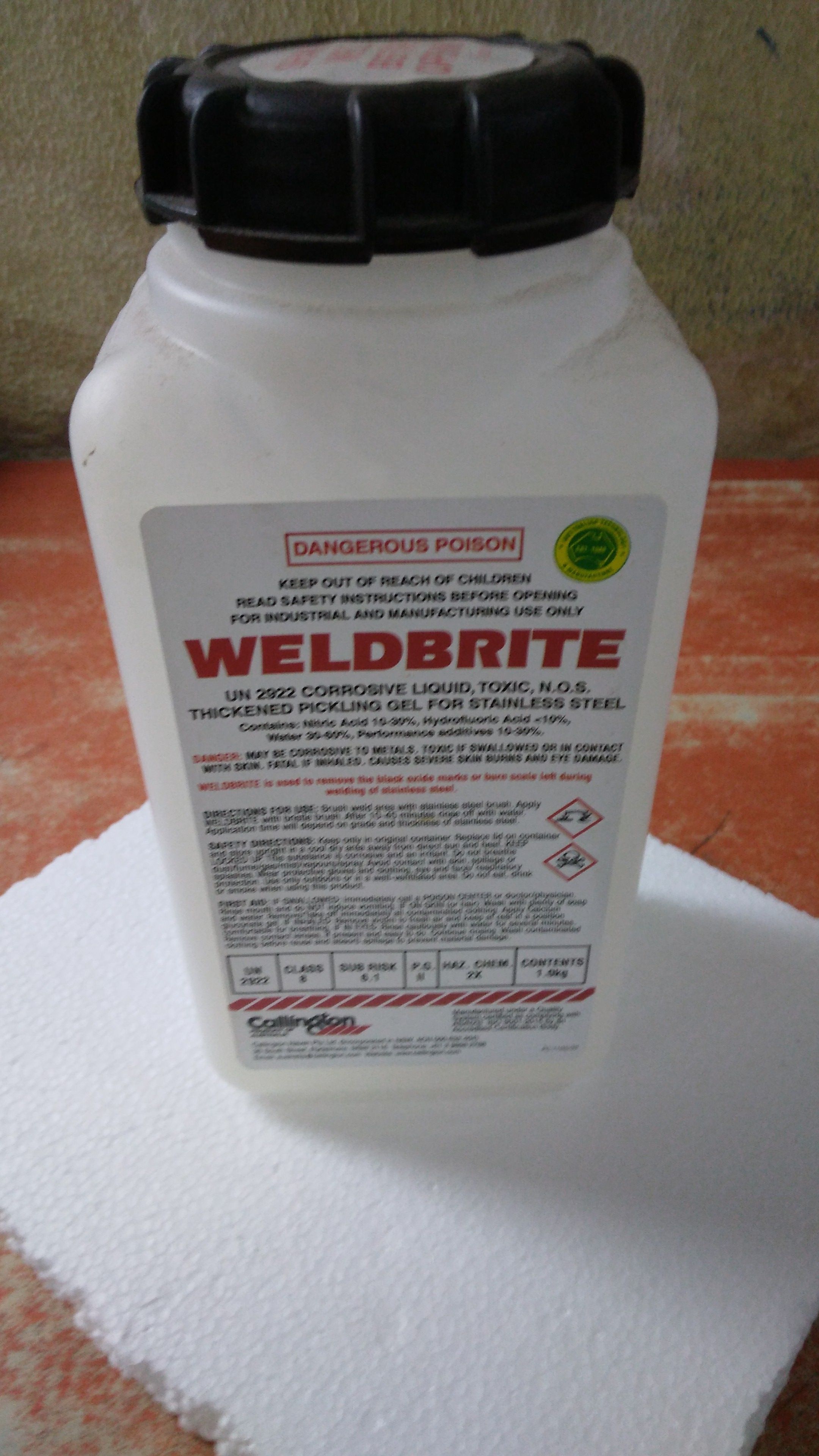 Stainless Steel Picking Paste Weld Bright