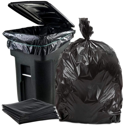 Black Garbage Bag