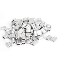 2/2.5/3.0mm Aluminum Ferrule - Aluminum Alloy Material | Double Barrel Structure, Durable Design For Versatile Applications