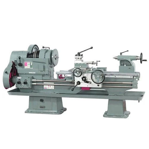 10 Feet Cone Pulley And Belt Driven Heavy Duty Lathe Machine