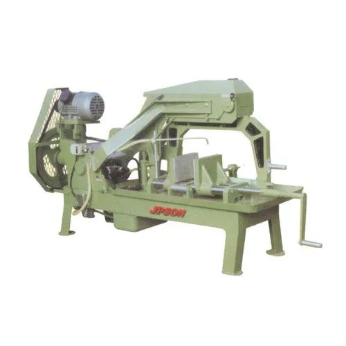 Hydraulic Hacksaw Machine - Color: Green