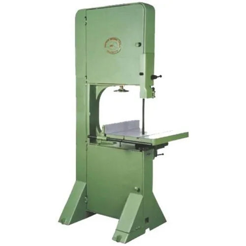 Wood Band Saw Machine - Color: Green