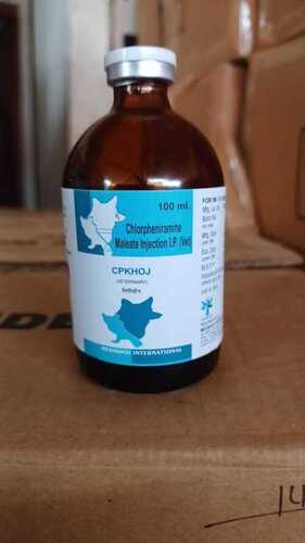 Chlorpheniramine Maleate Injection Ip Vet - Drug Type: Veterinary Drugs