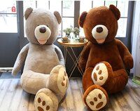 TW OPEN MOUTH TEDDY SOFT TOYS/ 125/CM