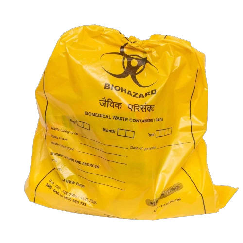 Different Available Yellow Biohazard Bag