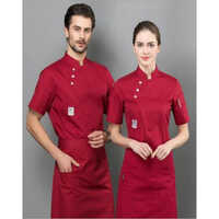 Waiter And Waitress Uniform - Color: Red