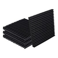 Rubber Mounting Pads - Rubber, Square Shape, Variable Thickness | Increased Stability, Load Support, Noise Reduction, Shock Absorption, Vibration Damping