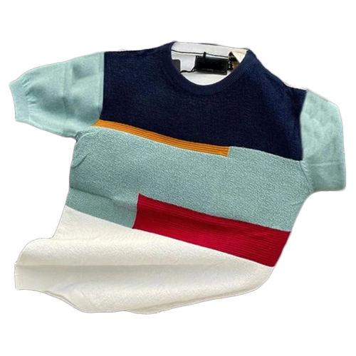 Mens Fancy Knit T-Shirt