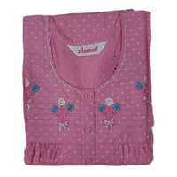 Multicolor Ladies Designer Nighty