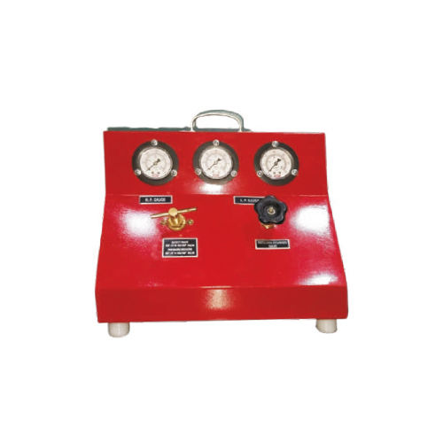 Red Fire Extinguisher Refilling Machine