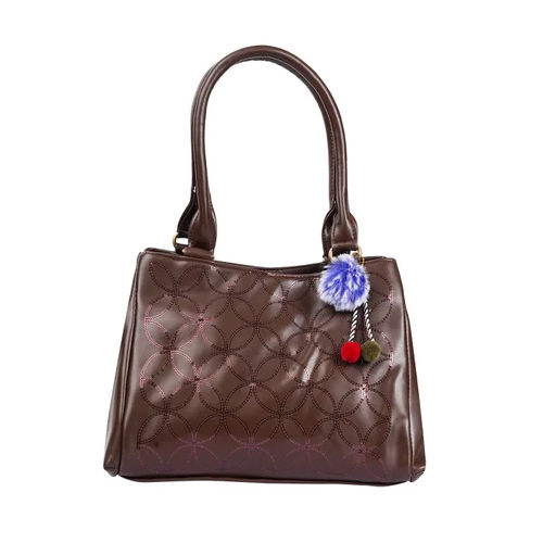 Designer Ladies Hand Bags - Color: Brown