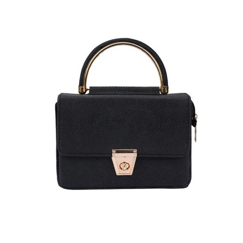 Black Ladies Trendy Leather Handbag Gender: Women