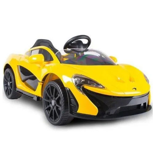 Fiber Plastic Yellow Mclaren F1 Kids Ride On Car