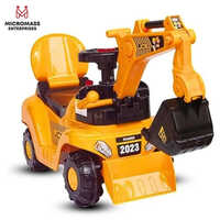 Manual Multifunction Rideon Jcb Excavator With Safety Helmet - Body Material: Abs Plastic