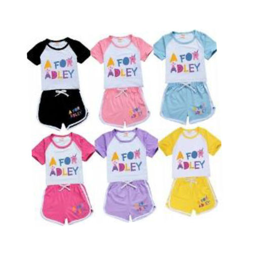 Multicolor Baby Summer Shirts And Shorts