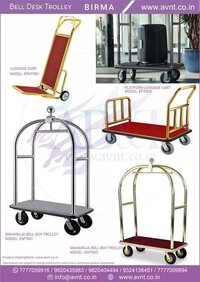 Bellboy Hotel Luggage Trolley - Capacity: 300