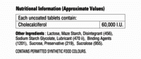 Cholecalciferol Chewable  Tablet