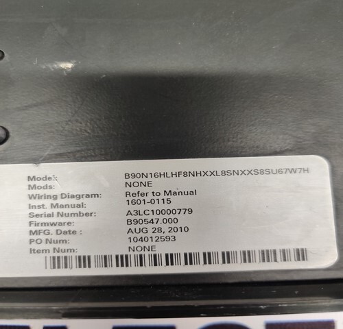 GE MULTILIN B90N16HLHF8NHXXL8SNXXS8SU67W7H BUS DIFFERENTIAL SYSTEM