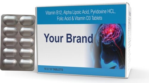 Vitamin B12 With Alpha Lipoic Acid And Vitamin D3 Tablet