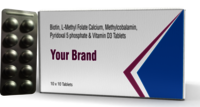 Biotin With Pyridoxal 5 Phosphate And Vitamin D3 Tablet