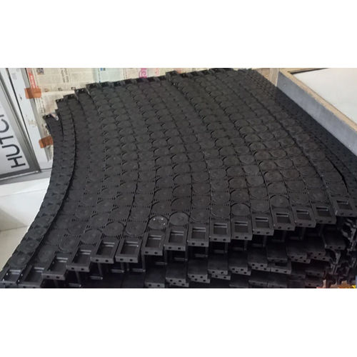 Black Plastic Cable Drag Chain Application: Construction