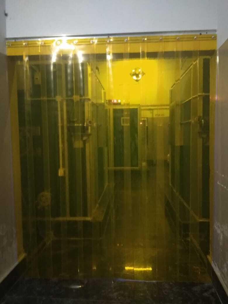 Anti Insect Yellow PVC Strip curtain