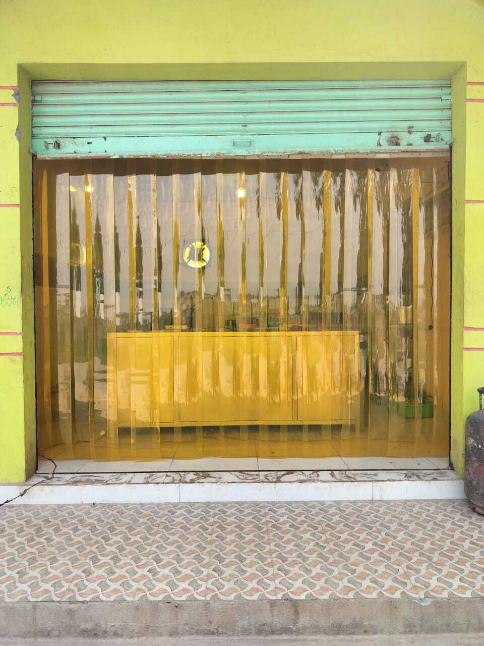 Anti Insect Yellow PVC Strip curtain