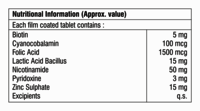 Vitamin B-Complex With Multivitamin Tablet