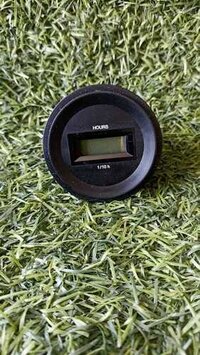 Digital Hour Meter Round Bezel - Application: Industrial