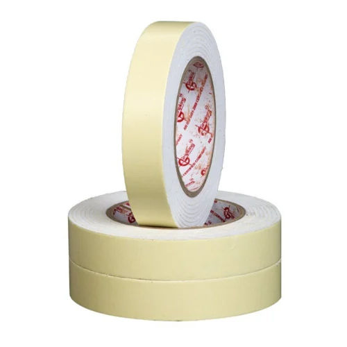 Double Sided Foam Tape - Various Thickness Options, White Color, Reliable Adhesive for Crafts and Home Improvement